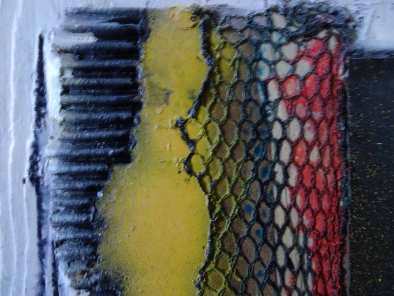 Original Abstract Painting by Claude Gean