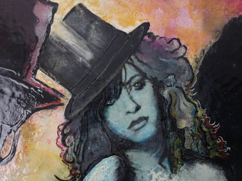 Original Expressionism Nude Painting by Claude Gean