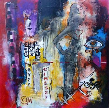 Print of Expressionism Graffiti Paintings by Claude GEAN