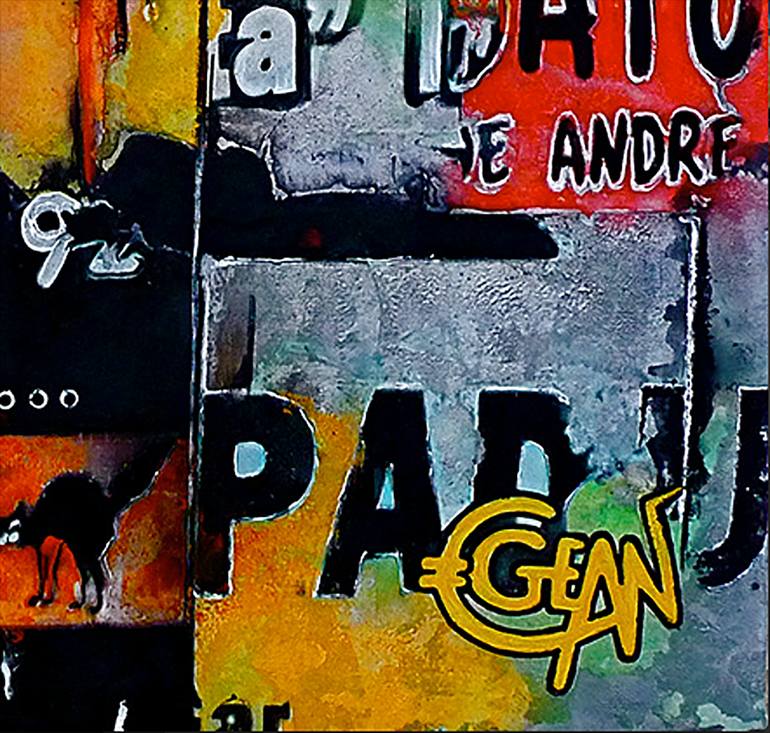 Original Expressionism Other Painting by Claude Gean