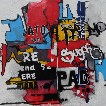 Original Graffiti Paintings by Claude GEAN