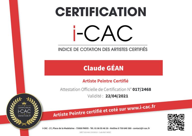 Original Expressionism Seascape Painting by Claude Gean