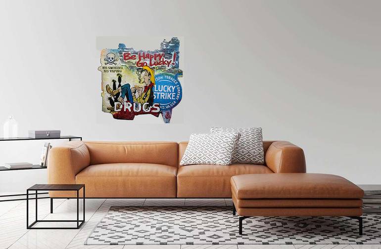 Original Pop Art Pop Culture/Celebrity Painting by Claude Gean