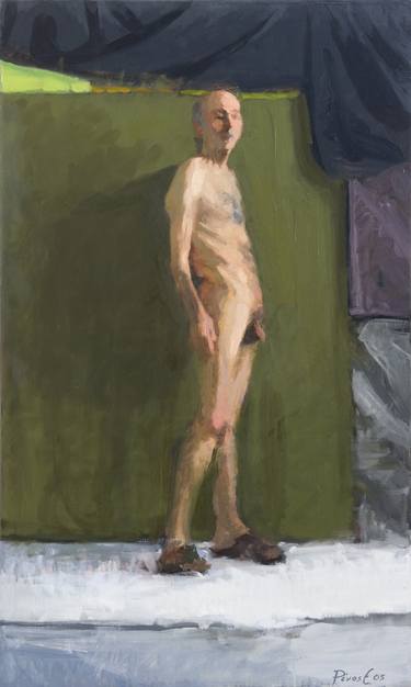 Print of Realism Nude Paintings by Renos Efesopoulos