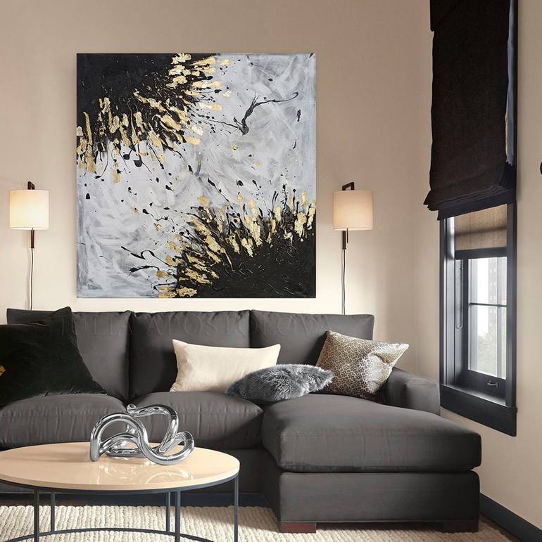 Original Abstract Painting by Julia Apostolova