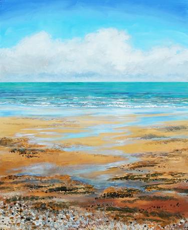 Print of Beach Paintings by Sandra Francis
