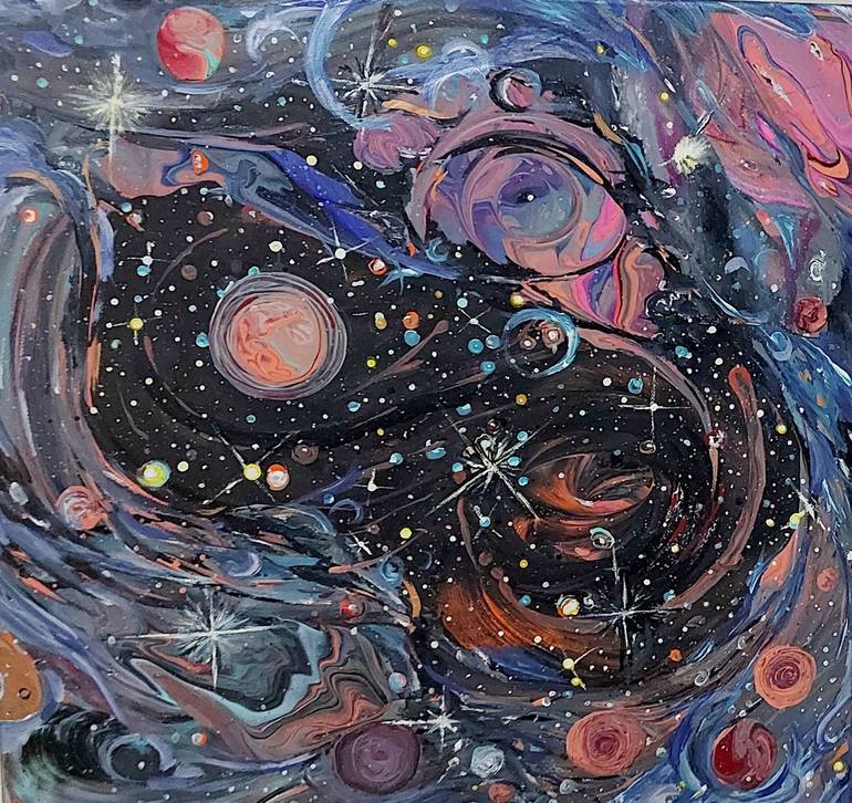 Infinite Possibilities Painting by Taskin B