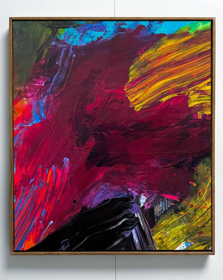 Original Abstract Painting by Norris Yim