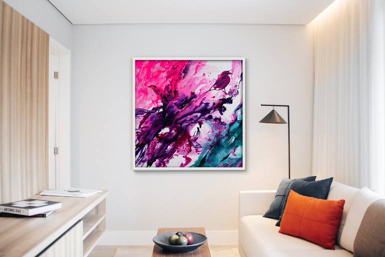 Original Abstract Painting by Norris Yim