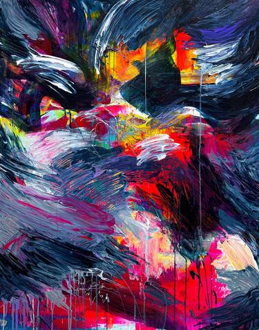 Print of Abstract Expressionism Abstract Paintings by Norris Yim