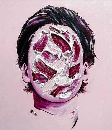 Print of Portraiture Abstract Paintings by Norris Yim