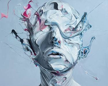 Original Surrealism Abstract Paintings by Norris Yim