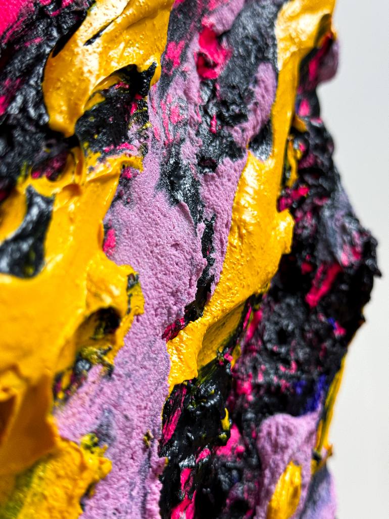 Original Abstract Expressionism Abstract Painting by Norris Yim