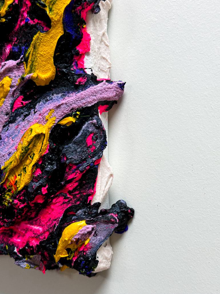 Original Abstract Expressionism Abstract Painting by Norris Yim