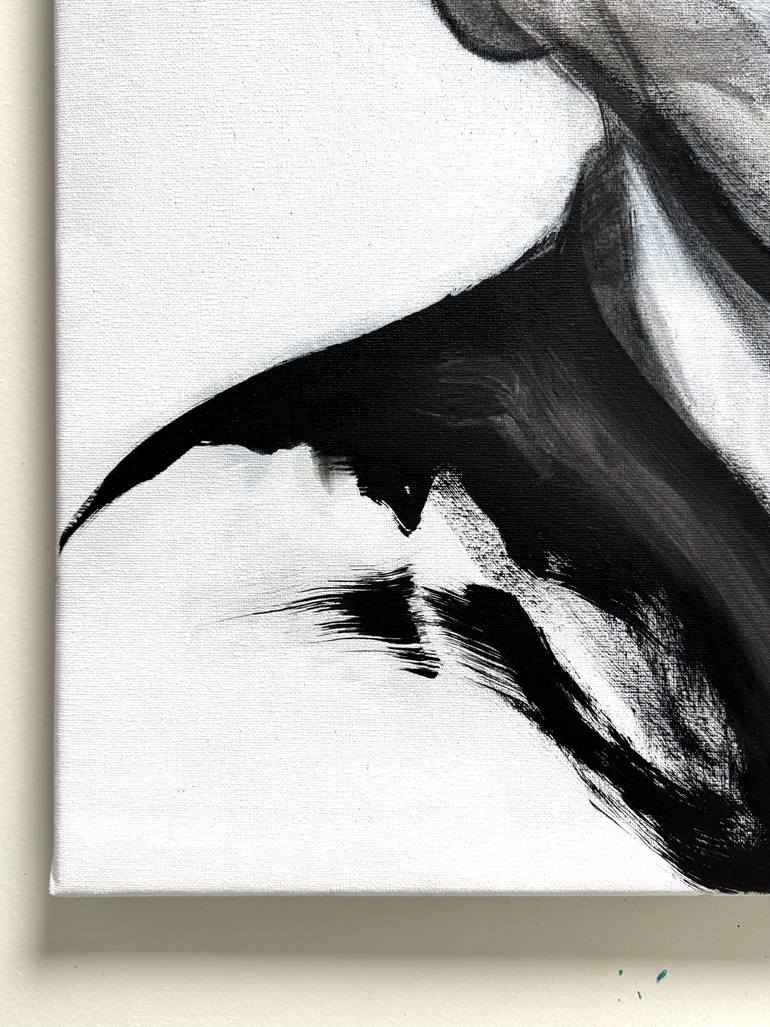 Original Abstract Expressionism Abstract Painting by Norris Yim