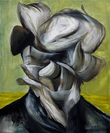Original Abstract Expressionism Abstract Paintings by Norris Yim