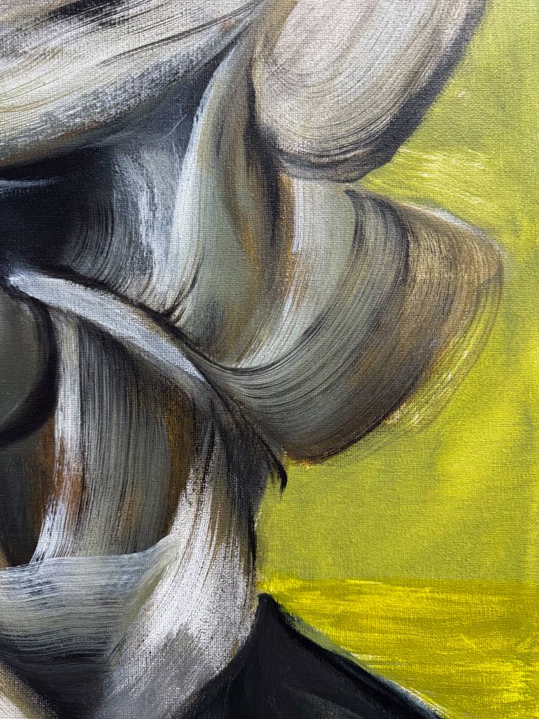 Original Abstract Expressionism Abstract Painting by Norris Yim