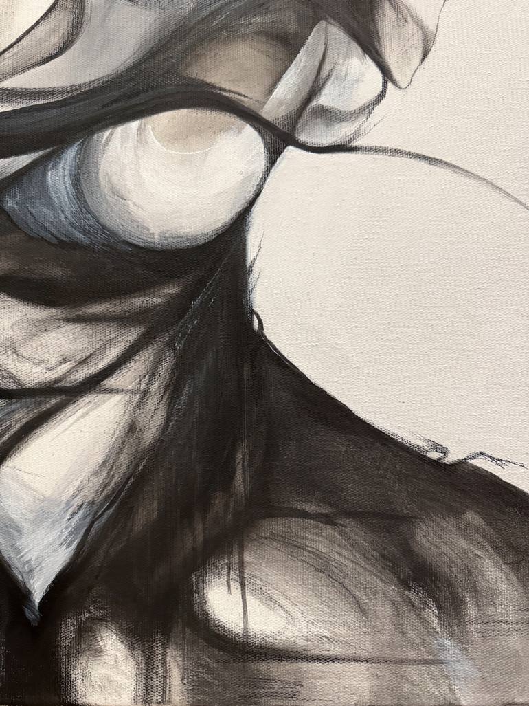 Original Abstract Expressionism Abstract Painting by Norris Yim