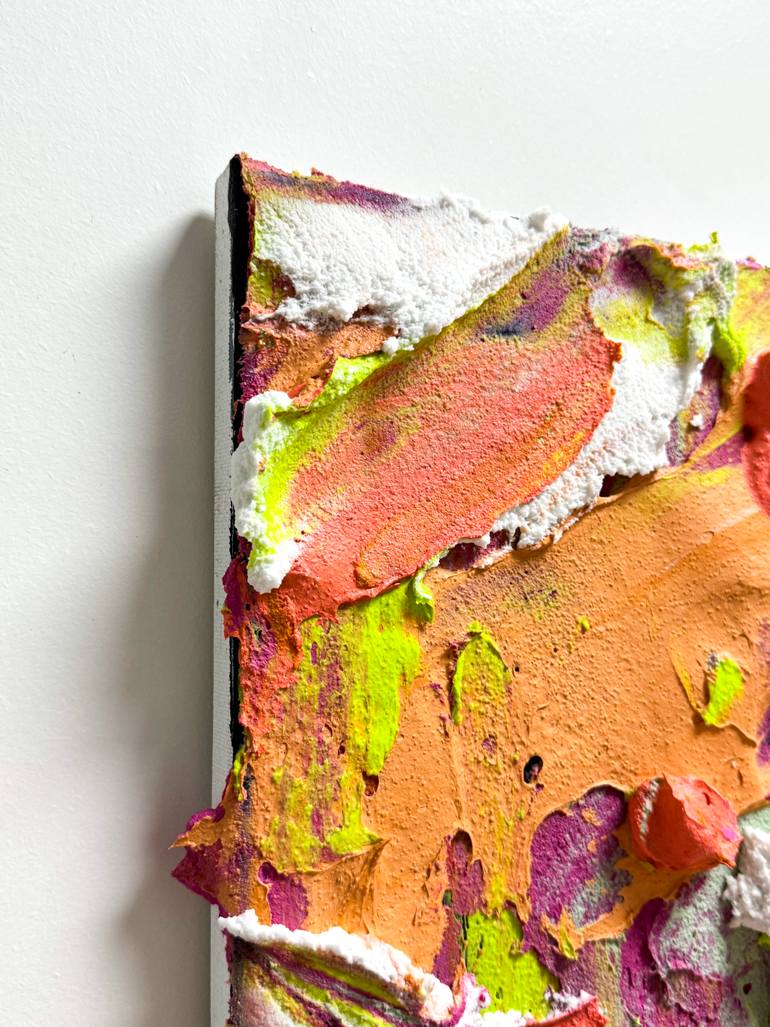Original Abstract Expressionism Abstract Painting by Norris Yim