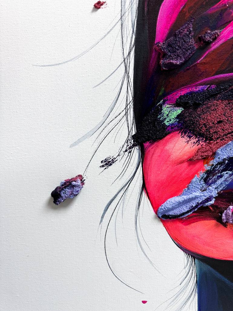 Original Abstract People Painting by Norris Yim