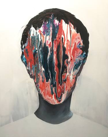 Print of Abstract Portrait Paintings by Norris Yim