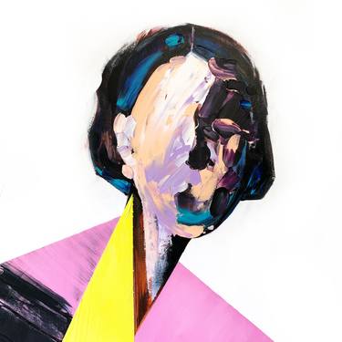 Print of Abstract Portrait Paintings by Norris Yim