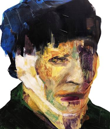 Print of Abstract Expressionism Portrait Paintings by Norris Yim