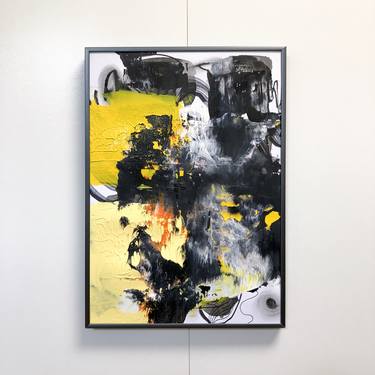 Original Abstract Expressionism Abstract Paintings by Norris Yim