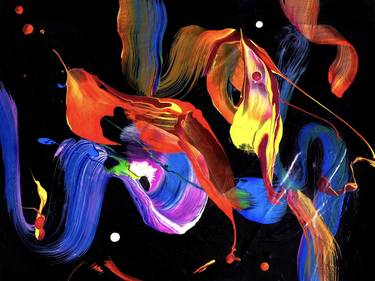 Print of Abstract Paintings by Norris Yim