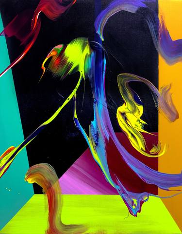Print of Abstract Paintings by Norris Yim