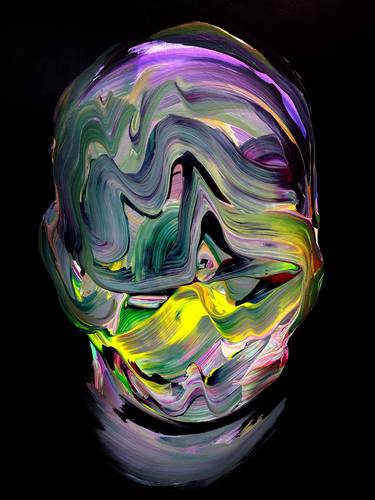 Print of Abstract Portrait Paintings by Norris Yim