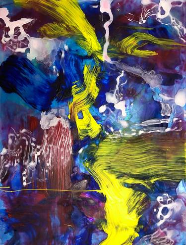 Print of Abstract Expressionism Abstract Paintings by Norris Yim