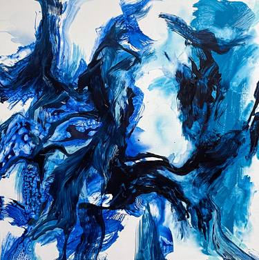 Saatchi Art Artist Norris Yim; Paintings, “Blue Blood” #art