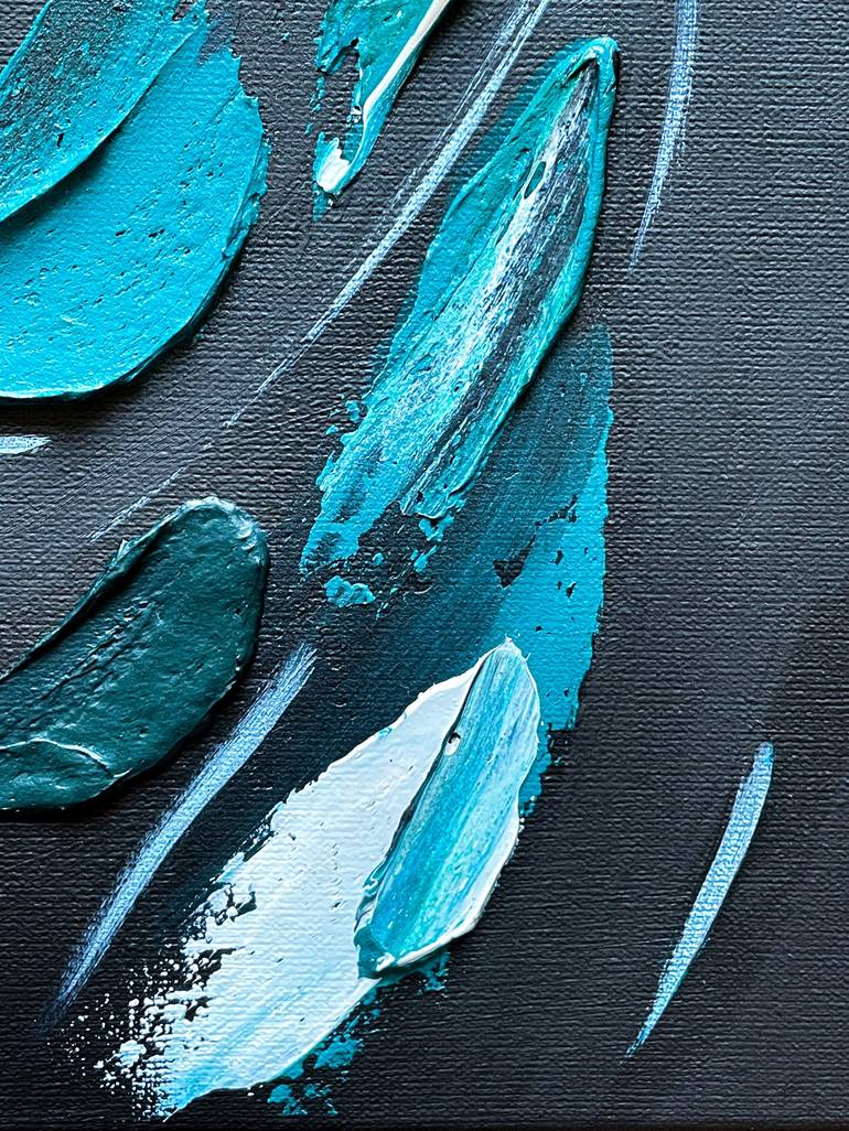 Original Abstract Expressionism Abstract Painting by Norris Yim