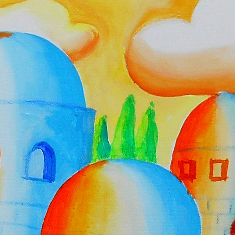 Original Contemporary Religious Painting by Leon Zernitsky