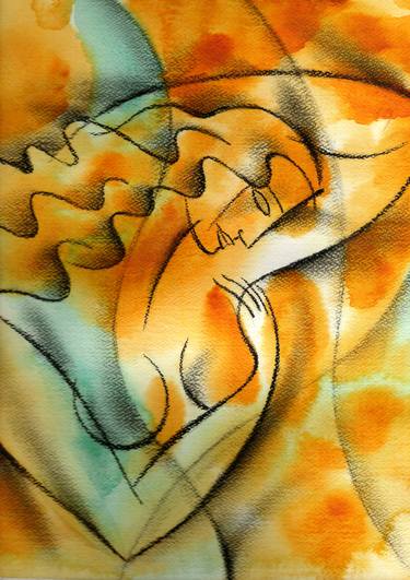 Original Modern Erotic Paintings by Leon Zernitsky