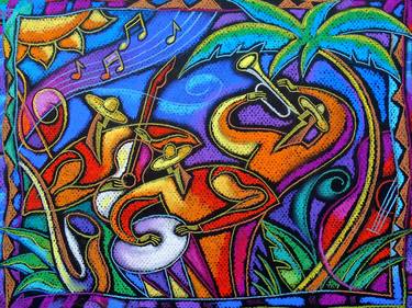 Print of Music Paintings by Leon Zernitsky