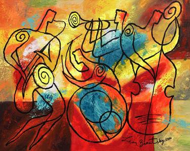 Print of Music Paintings by Leon Zernitsky