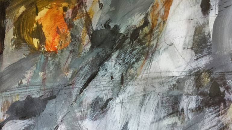 Original Abstract Painting by Voicu Nicole