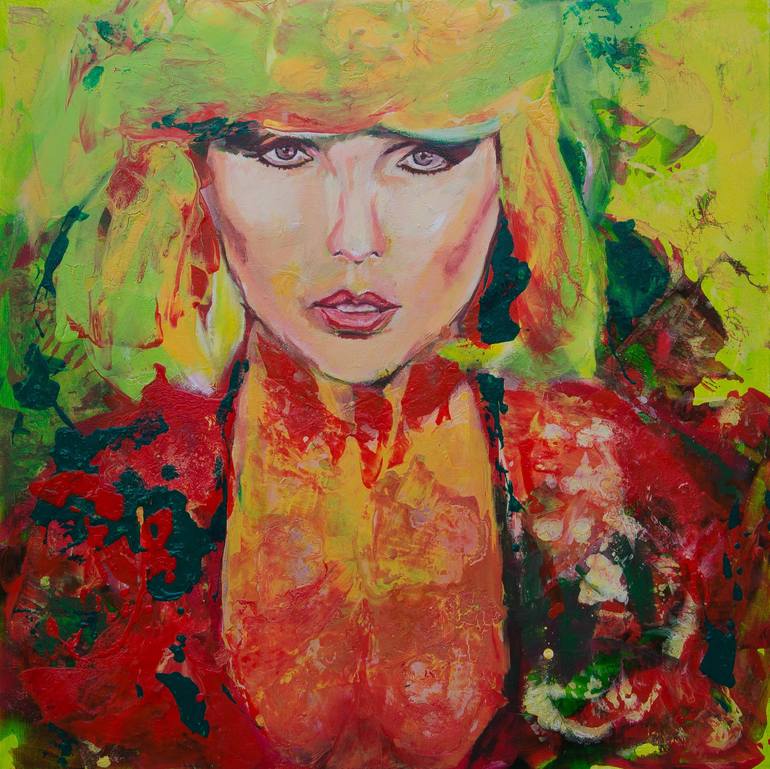 Debbie Harry - Blondie Painting by Jolanda Kops | Saatchi Art