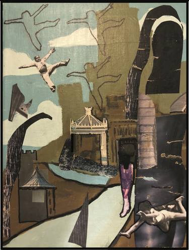 Print of Surrealism Classical mythology Collage by Jeff Sherriff