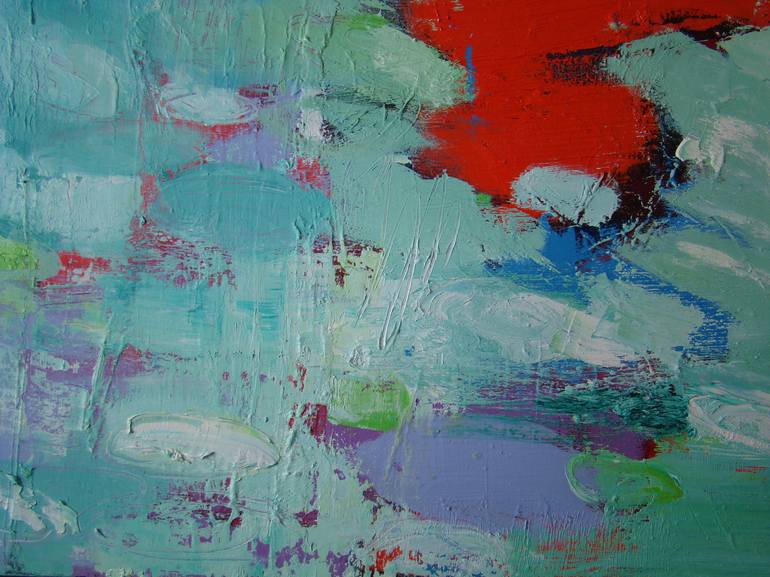 Original Abstract Painting by Iryna Kitaieva