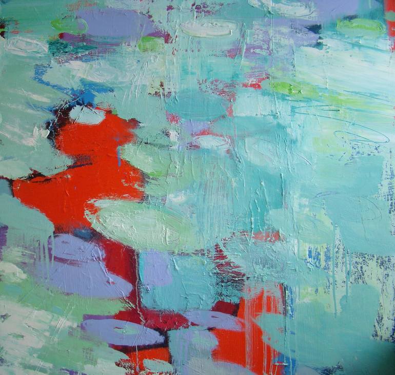 Original Abstract Painting by Iryna Kitaieva