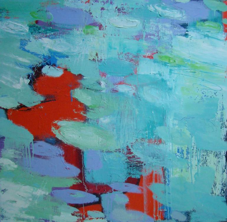 Original Abstract Painting by Iryna Kitaieva