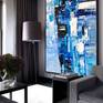 abstract in interiors