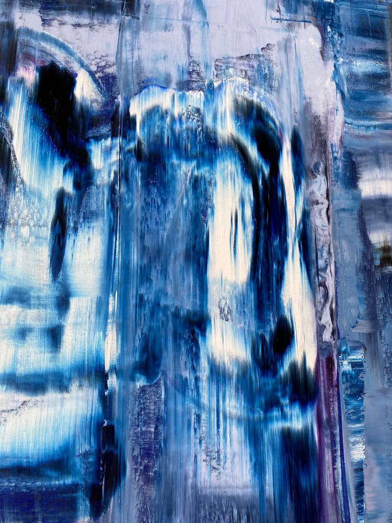 Original Abstract Expressionism Abstract Painting by Iryna Kitaieva