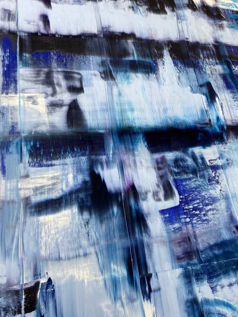 Original Abstract Expressionism Abstract Painting by Iryna Kitaieva