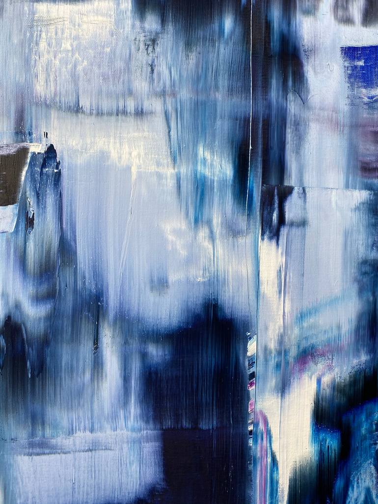Original Abstract Expressionism Abstract Painting by Iryna Kitaieva