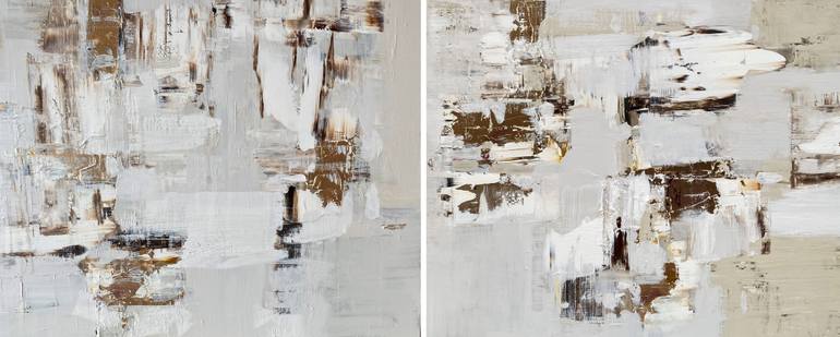 Original Abstract Expressionism Abstract Painting by Iryna Kitaieva