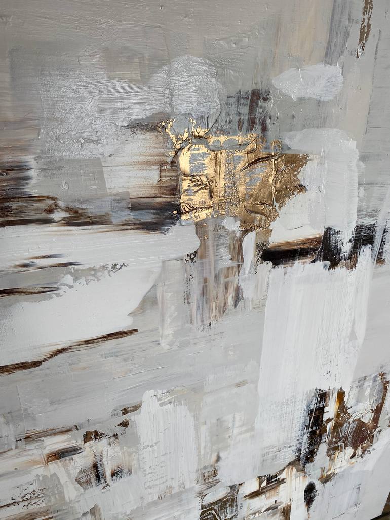 Original Abstract Expressionism Abstract Painting by Iryna Kitaieva